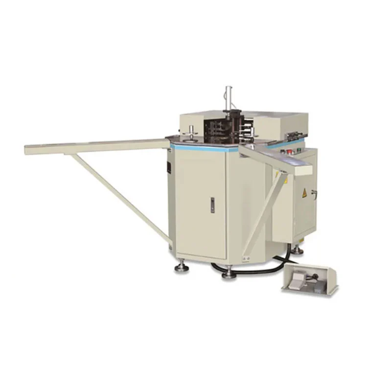 100mm * 3500mm 2 つのヘッドアルミニウム窓ドアコーナー結合機