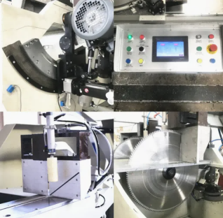 5 軸 CNC ウィンドウ & ドア プロファイル カッティング ソー