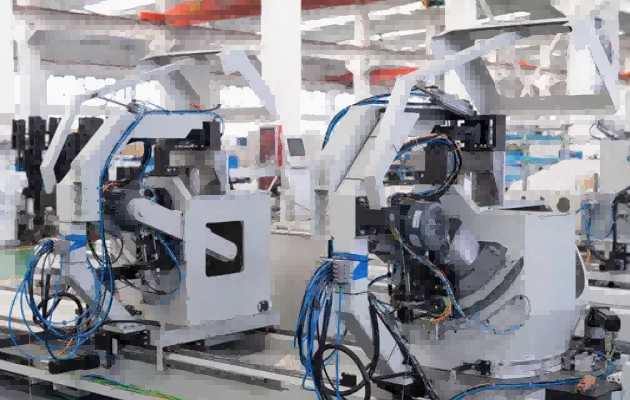 工業用グレードの 5 軸 CNC 複合マイターソー