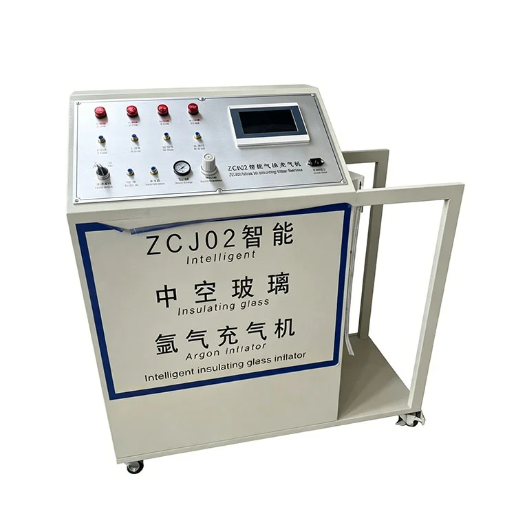 断熱ガラスユニット用アルゴンガス充填機